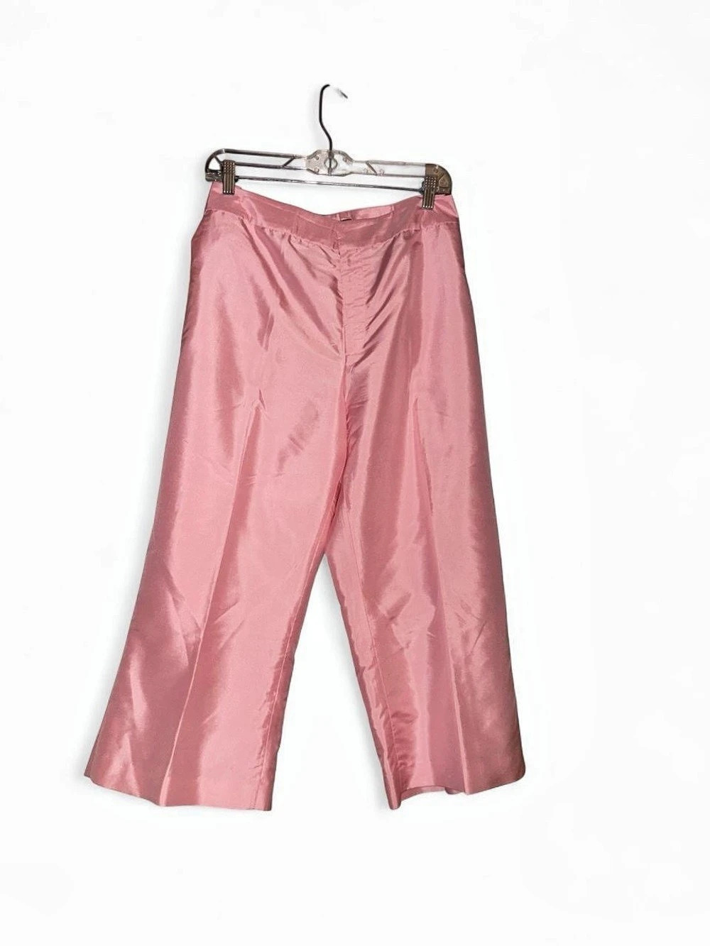 Lauren Ralph Lauren Pink Silk Capri Pants.
Size 16